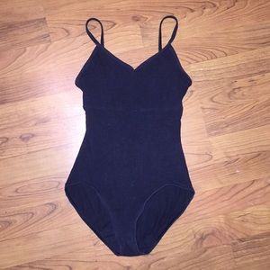 Capezio black leotard